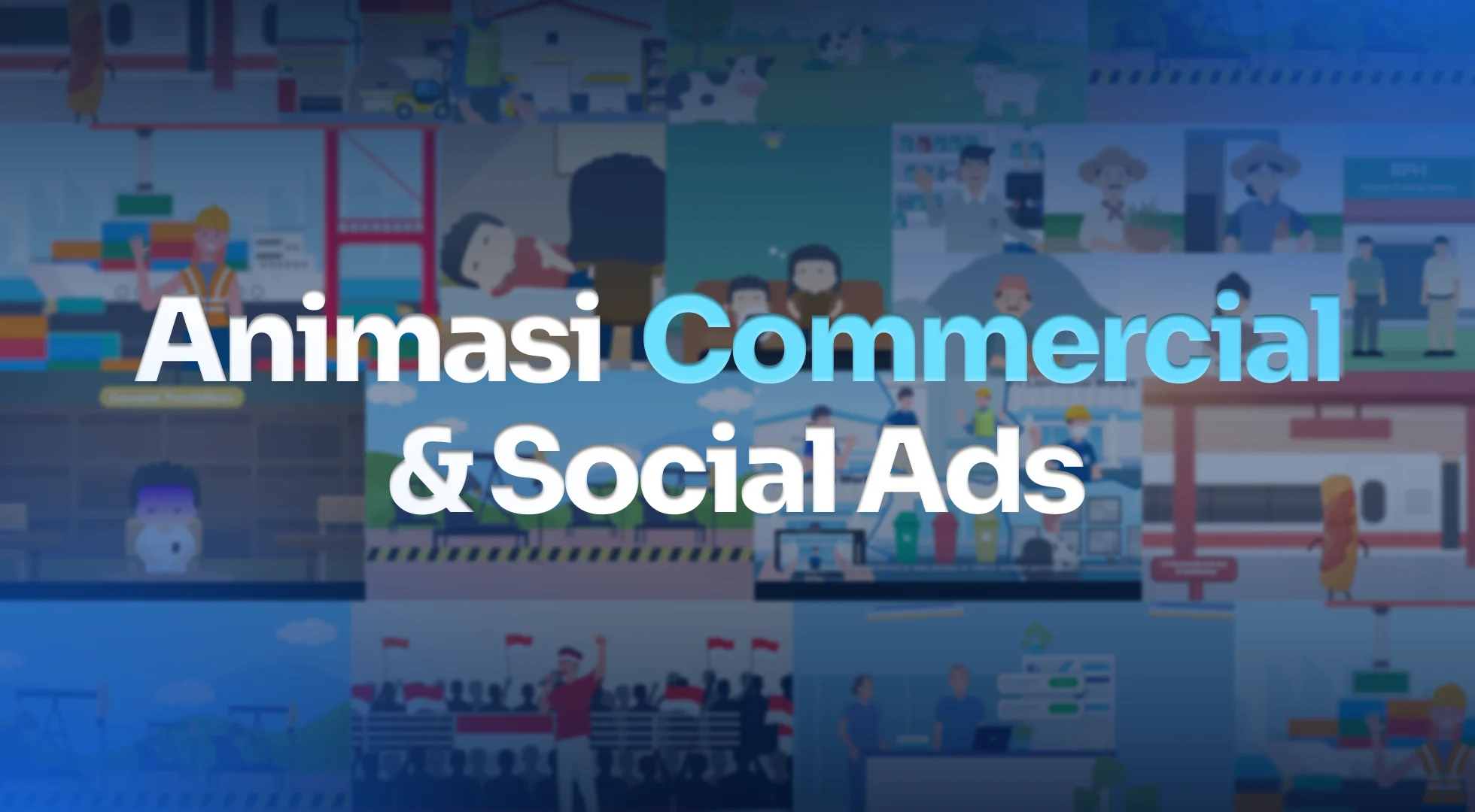 Jasa Animasi 2D Commercial & Video Ads Umoji Studio