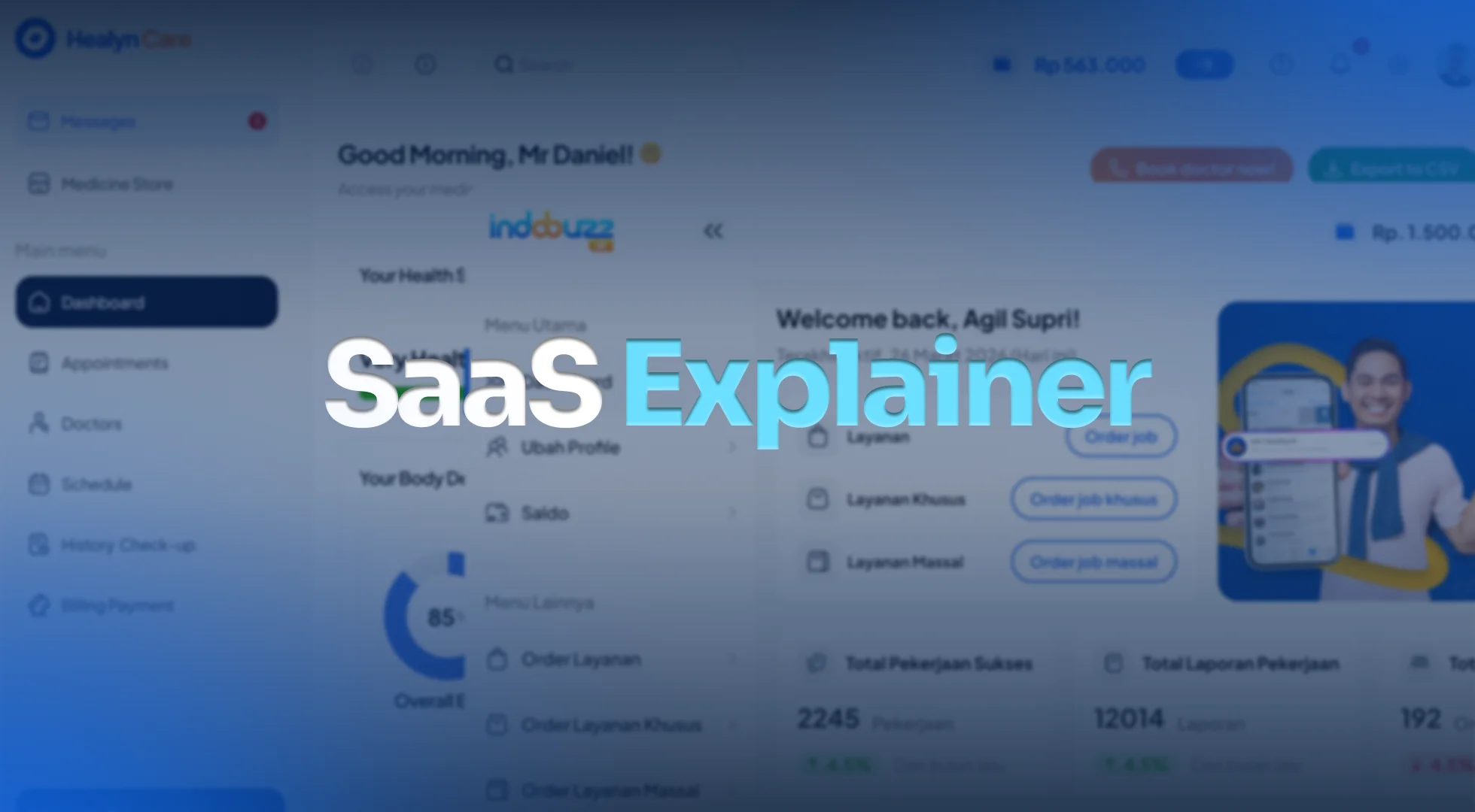Jasa SaaS explainer video