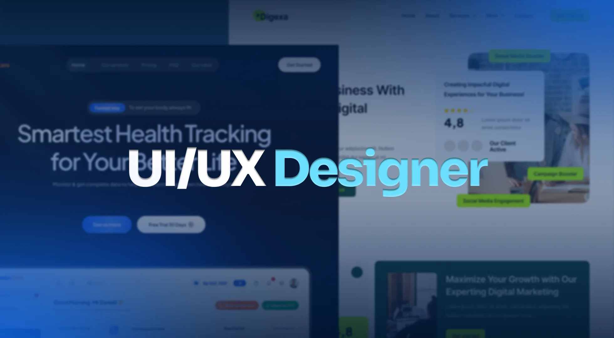 Ilustrasi jasa UI/UX design UMOJI Studio