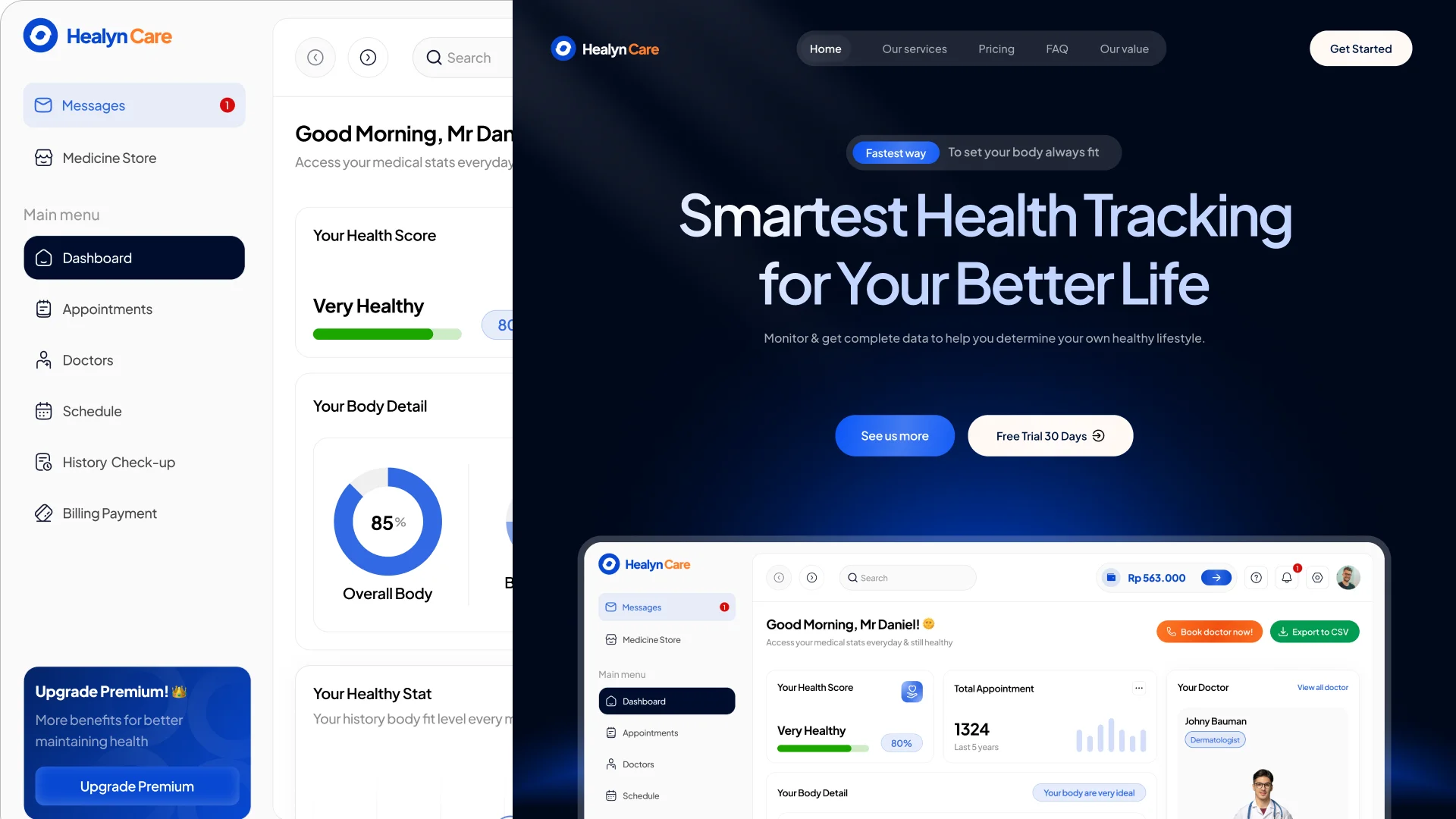 Portfolio UI UX Healyn Care