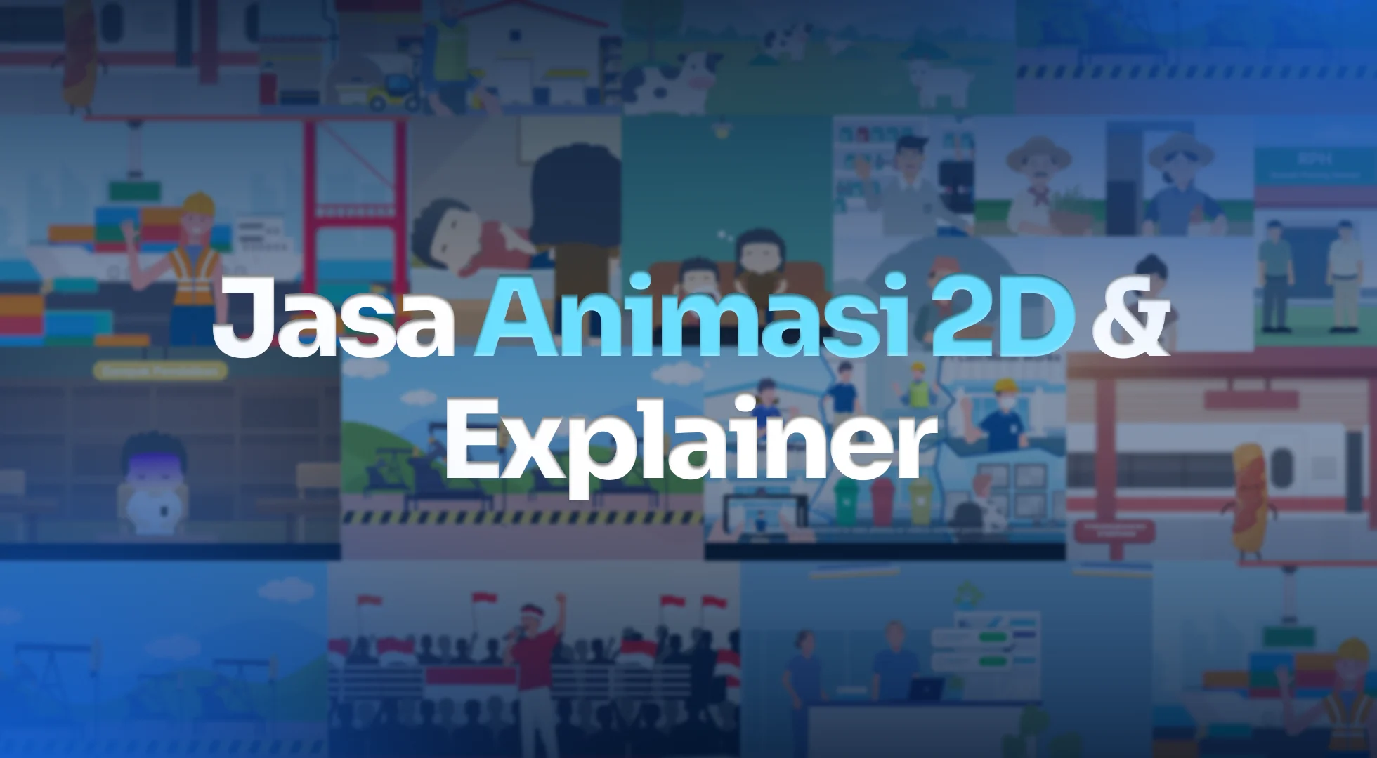 Jasa Animasi Explainer 2D