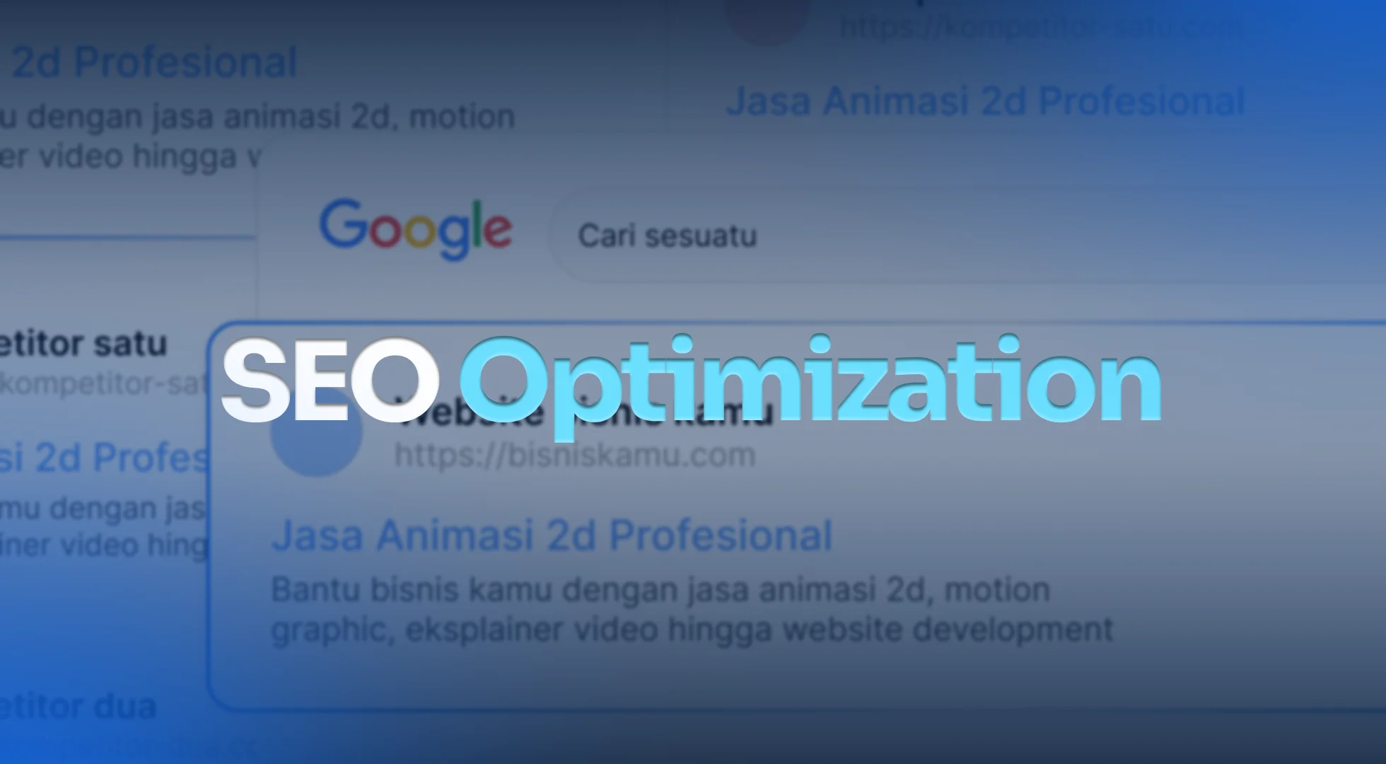 Jasa SEO & Optimasi Organik